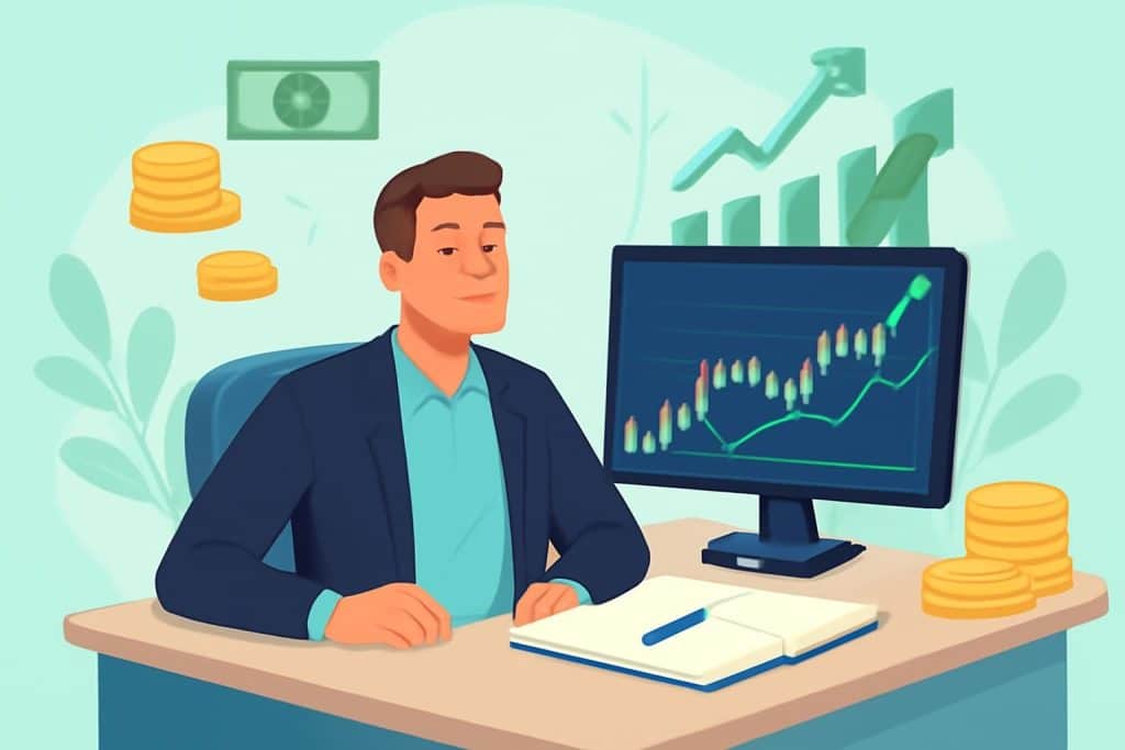 Entrepreneur au travail